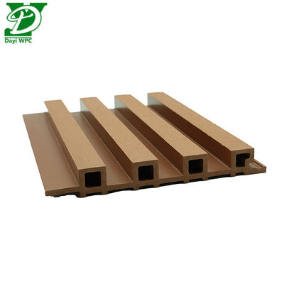 Σύγχρονη εξαιρετική αντίσταση στην υπεριώδη ακτινοβολία &amp; στο ξεθώριασμα επιφάνειας WPC Εξωτερικό Πάνελ Τοίχου