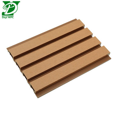 Popular Color Environmental Trough Surface WPC External Wall Cladding